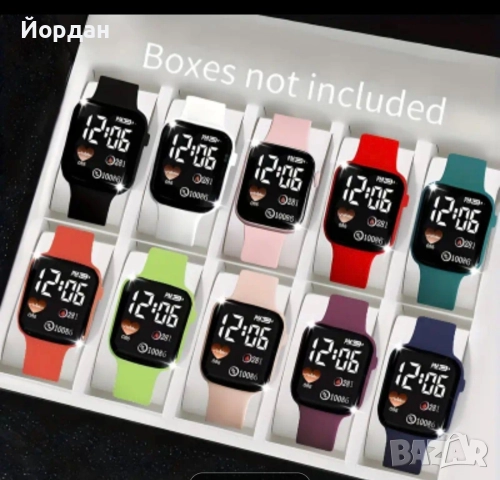 Детски електронен часовник различни цветове