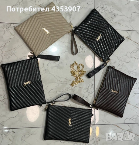  Saint Laurent чанта, снимка 3 - Чанти - 53437823