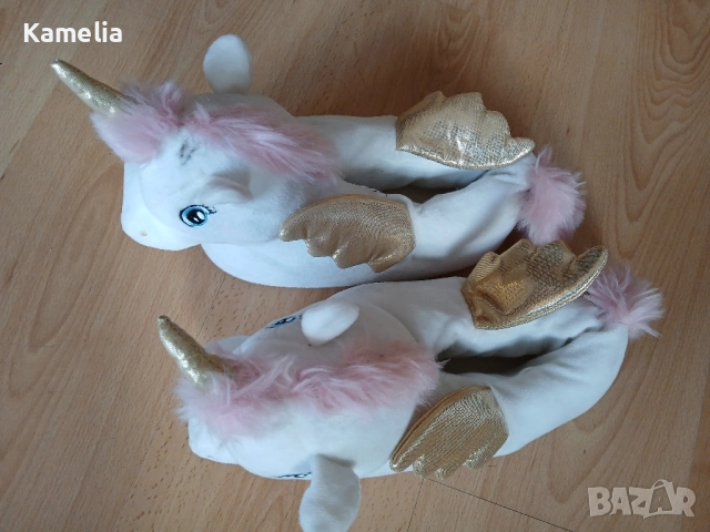 Пантофи еднорог, 39-40 номер , снимка 2 - Пантофи - 51936177