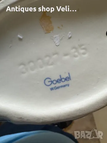Порцеланова фигура Goebel №6867 , снимка 5 - Други ценни предмети - 50208142