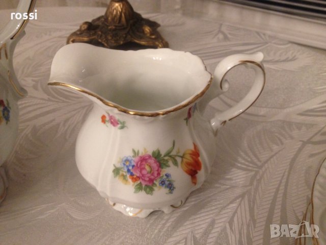 Vintage 1909-1925. Нов. Немски сервиз за кафе/чай и десерт 21 ел., снимка 6 - Антикварни и старинни предмети - 39964330