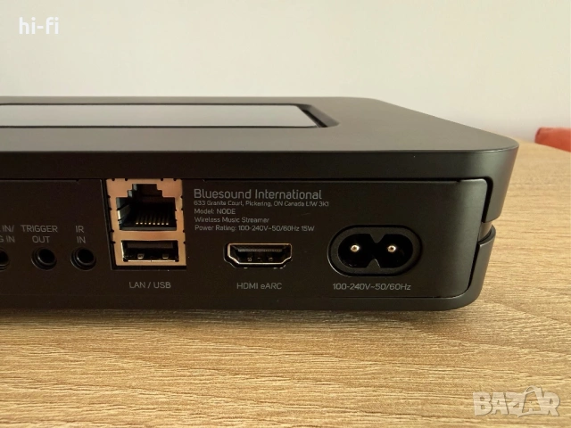 Bluesound Node N130 Hi-Res Music Streamer, снимка 12 - Ресийвъри, усилватели, смесителни пултове - 53780518