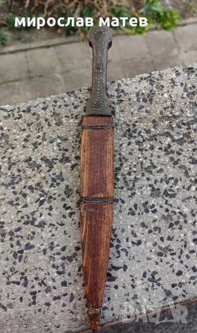Автентична стара кама / нож, снимка 14 - Антикварни и старинни предмети - 53773801