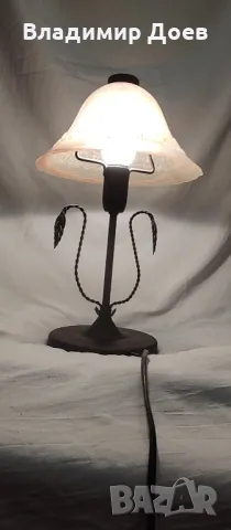 Нощна лампа от ковано желязо 