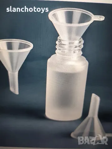 Пластмасови фунийки,малки, 5 бр., снимка 2 - Други стоки за дома - 48935158