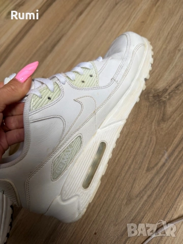 Оригинални мъжки маратонки NIKE AIR MAX 90 LEATHER, снимка 3 - Маратонки - 53571818