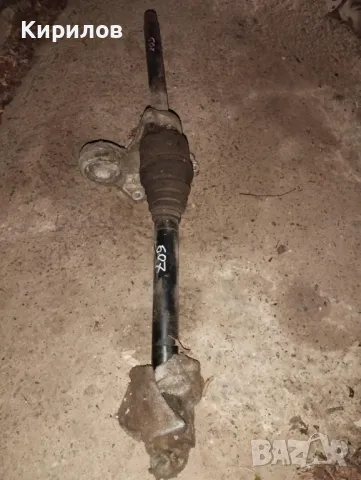 Полуоска с висящ лагер за Peugeot 607  (2001 - 2006) 2.2 HDi  дясна