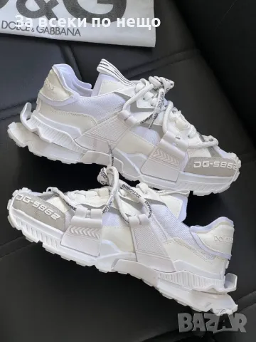 Dolce&Gabbana Дамски Бели Маратонки👟Дамски Спортни Обувки В Бял Цвят Долче И Габана Код E310, снимка 4 - Маратонки - 50416670