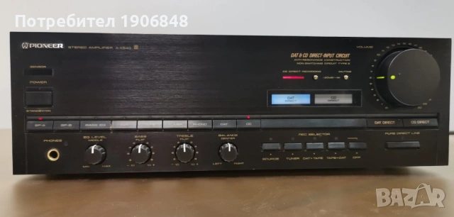 Усилвател PIONEER A-X540, снимка 2 - Ресийвъри, усилватели, смесителни пултове - 53575109