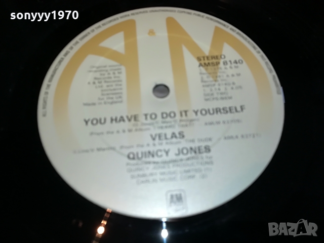 SOLD-QUINCY JONES-ENGLAND 0903221628, снимка 12 - Грамофонни плочи - 36047567