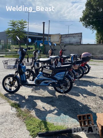 Електрически скутери тип мотопед  EBZ16 500W/48V/12Ah, снимка 2 - Мотоциклети и мототехника - 41827714