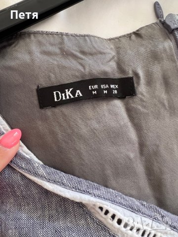 Ленена рокля Dika, снимка 3 - Рокли - 41702900