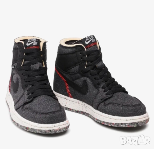 Nike Air Jordan 1 Retro High Zoom Crater номер 45 ,5, снимка 4 - Маратонки - 52355227