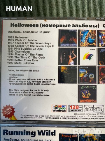 Iron Maiden,Megadeth,Running Wild.Helloween,Accept,Gothit, снимка 9 - CD дискове - 42132048