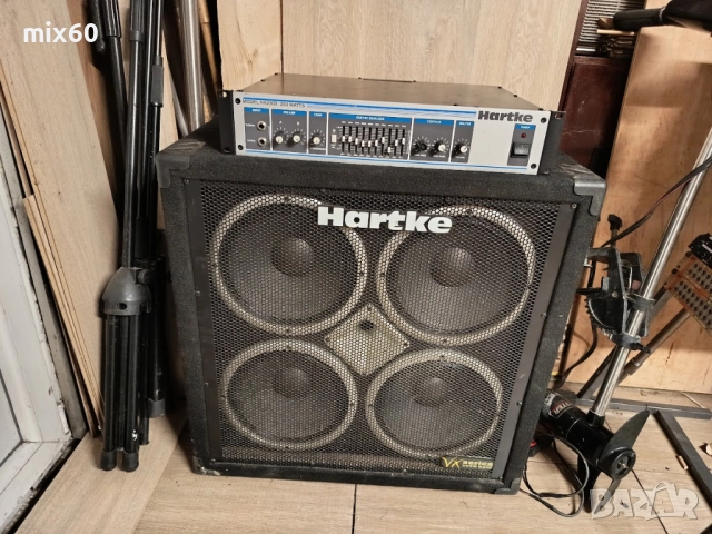 Продавам бас апаратура HARTKE 4X10 - 250 W