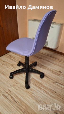 Стол за зъболекар / Медицински стол / Кожен стол лилав, снимка 3 - Столове - 44390386