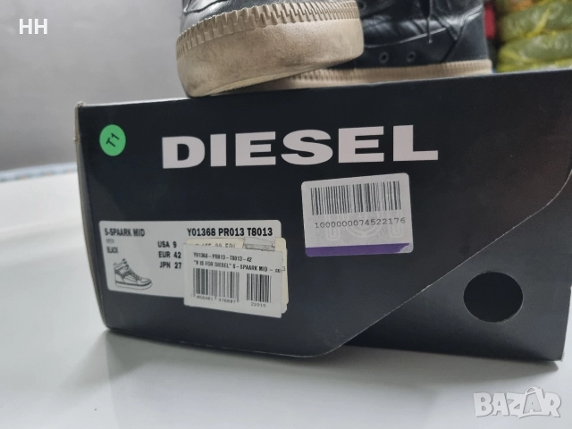 Diesel S-Spaark Mid, м. кецове, 42 номер, снимка 3 - Кецове - 52821059