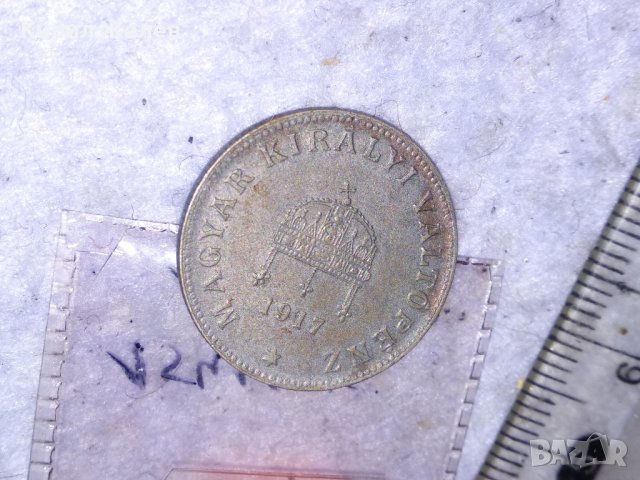 20 ФИЛЕРА 1917 KB КРАЛСТВО УНГАРИЯ Стара КРАСИВА КОЛЕКЦИОНЕРСКА РЯДКА МОНЕТА УНГАРСКИ ФИЛЕР 24947, снимка 7 - Нумизматика и бонистика - 41501139