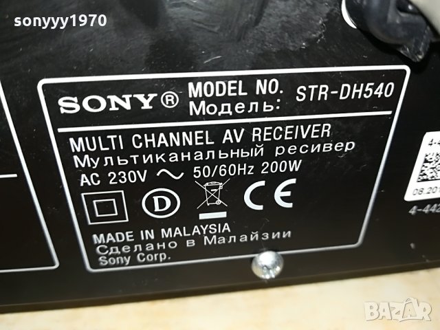 поръчан-sony multi channel receiver 2908211148, снимка 10 - Ресийвъри, усилватели, смесителни пултове - 33955385