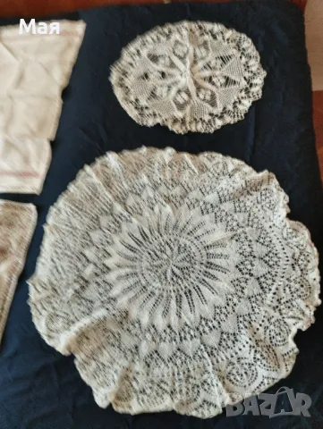 Ръчно плетени покривки едновремешни, снимка 16 - Декорация за дома - 50431536