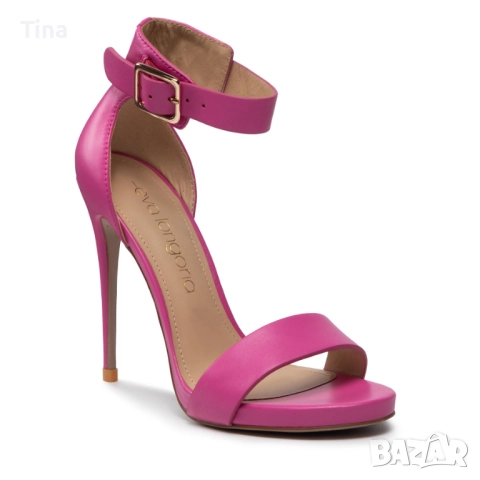 EVA LONGORIA - Сандали с висок ток , снимка 3 - Сандали - 51442465