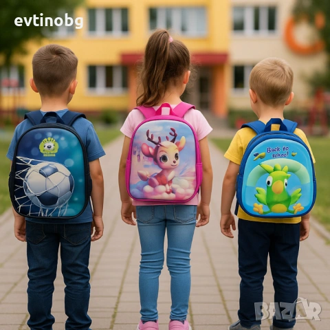Детски ранички – готови за училище и игри, снимка 3 - Раници - 53814313