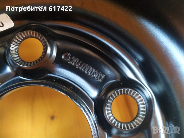 Mercedes W204 Резервна гума/ патерица / 16", снимка 4 - Гуми и джанти - 52842661