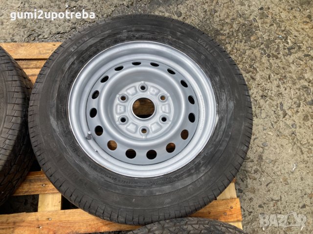 15 джанти 6х139,7 Toyota Hiace 5,5j гуми 195/70/15 BARUM 2016г 7мм, снимка 5 - Гуми и джанти - 41717601