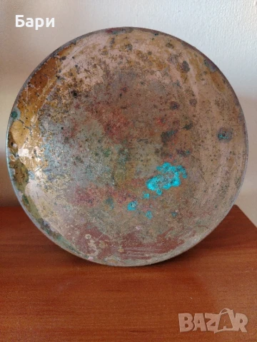 Старо малко котле, бакърче, меден съд,менец,менче, снимка 7 - Антикварни и старинни предмети - 51092660