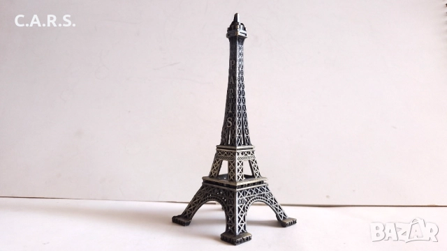Метална фигурка - Айфеловата кула 13 см., снимка 2 - Колекции - 52975491