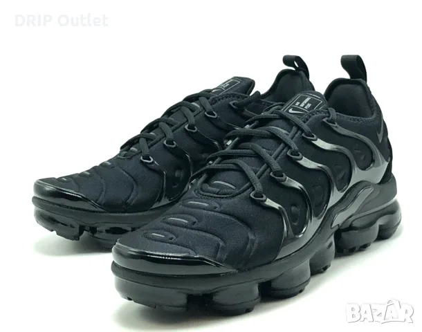 !НОВИ! Nike Air Vapormax Plus 'VM' | Triple Black | + КУТИЯ, снимка 3 - Маратонки - 54168046
