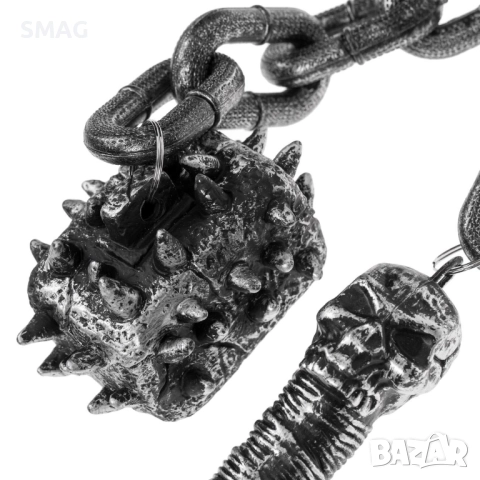 Реалистичен ятаган с пирони Halloween / Хелоуин_1230507, снимка 2 - Други - 52115975