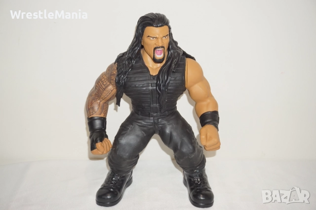 Рядка Оригинална Голяма Говореща Кеч Фигура На Roman Reigns 36см, снимка 2 - Колекции - 51855529