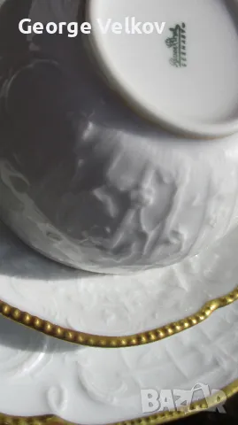 Rosenthal Sanssouci Gold, троен сет за кафе/чай (Розентал Сансуси Голд), снимка 8 - Сервизи - 47753243