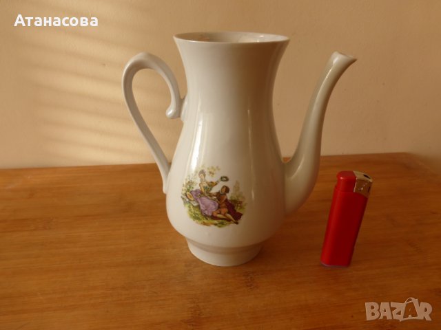 Украински порцеланов чайник Ромео и Жулиета 1975 г