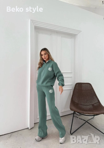 Ватирани дамски екипи налични в Черно Зелено Сиво, снимка 2 - Спортни екипи - 52513287
