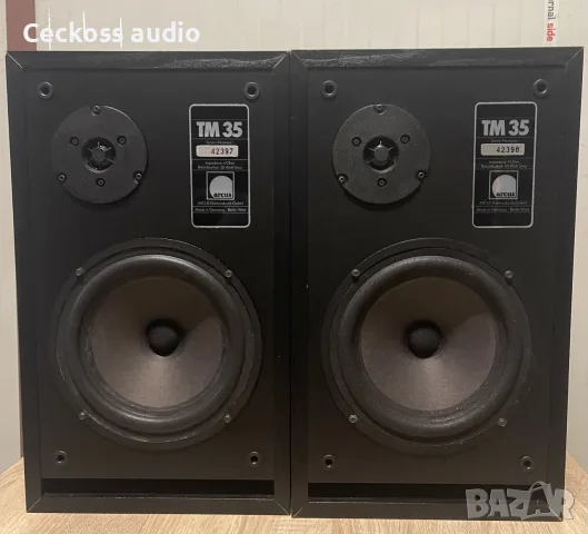 🔊 Arcus TM35 – двулентови немски Hi-Fi тонколони – 75 €