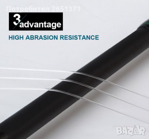 Флуорокарбон FTK 100 м. - 6 лв., снимка 7 - Такъми - 34556692