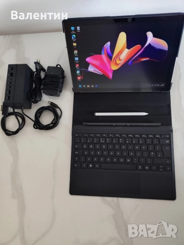 Microsoft Surface Pro 7+ 1960, i7-1165G7, 16GB, 256GB SSD, 12.3''пълен комплект 