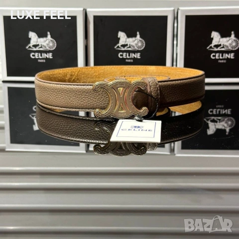 CELINE 💎 Естествена Кожа , снимка 4 - Колани - 53853011