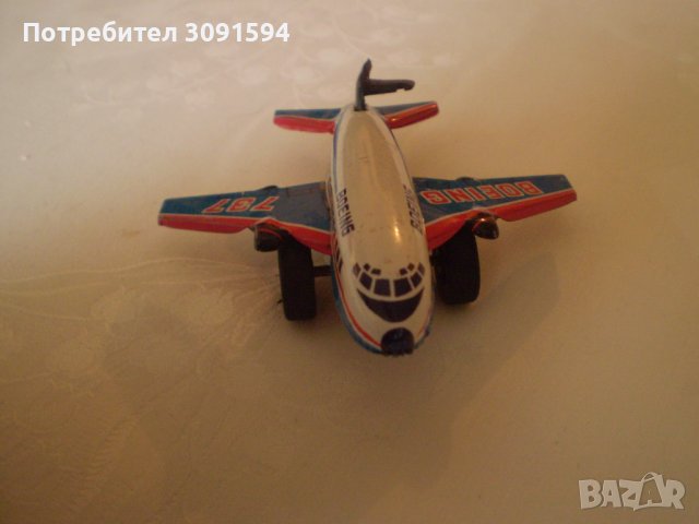 Малък Японски самолет метал БОЕИН6 играчка, снимка 2 - Други ценни предмети - 38992526