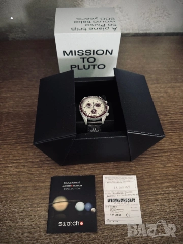 Продавам: 3 броя Omega X Swatch Bioceramic Moonswatch, снимка 2 - Мъжки - 53580086