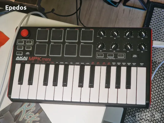 akai mpk mini midi keyboard controller клавиатура