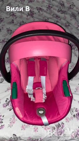 Столче за кола Cybex Aton S2 i-Size + база Isofix