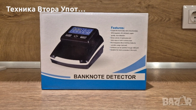 Детектор за фалшиви банкноти EUR/USD