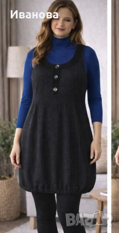 Ефектна туника/рокля тип балон №  42.