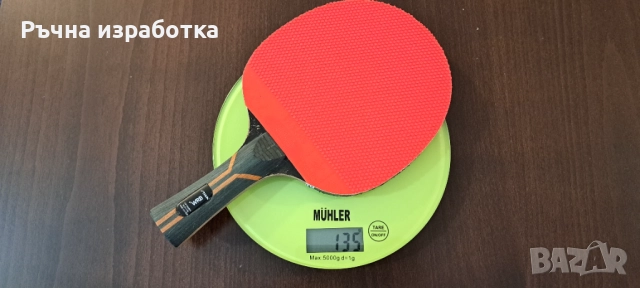 stiga Sauer&Troger хилка за тенис на маса дърво def зъби отбранителна бранителска