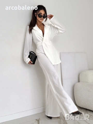 Стилен дамски гащеризон с елегантна кройка LUXURY, 4цвята , снимка 16 - Гащеризони - 53634951