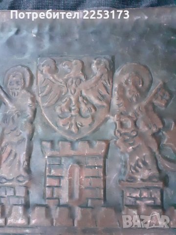 Медно пано за стена от Полша, снимка 2 - Декорация за дома - 40016639