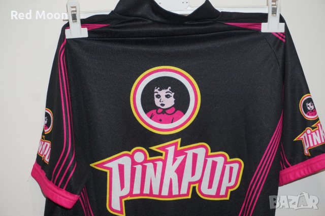 Дамска колоездачна тениска Jersey Bonfanti Pink Pop Размер S Made in Italy, снимка 6 - Спортна екипировка - 41889978